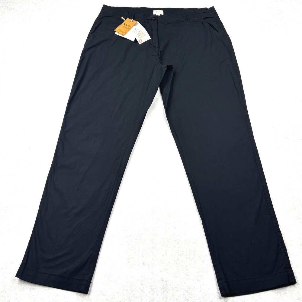 Mountain Warehouse Country to Coast Stretch Trousers Black UPF 50+ Womens Sz 12